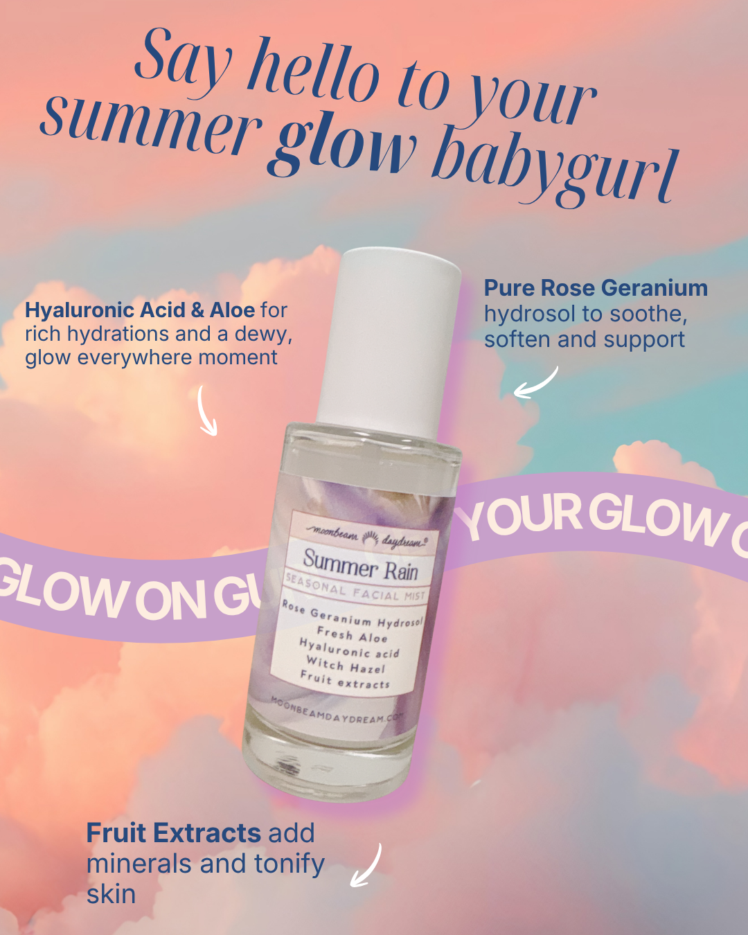 Summer Rain Botanical Facial Refresher Mist